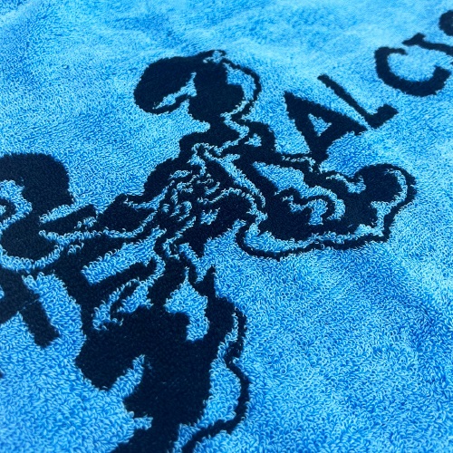 DISCHARGE ロゴフーディータオル