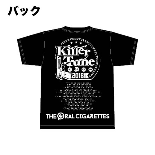 キラーチューンツアーTシャツ/ブラック