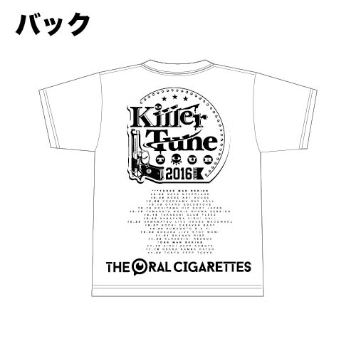 キラーチューンツアーTシャツ/ポップカラー
