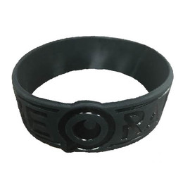 ラバーバンド(目玉ロゴ)/オールブラック