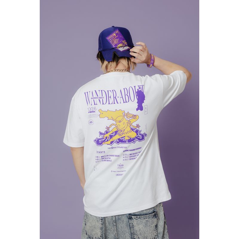 WANDER ABOUT 放浪 TOUR Tシャツ 東北ver.