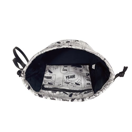 KiU×Saucy Dog 犬くん 防水巾着バッグ