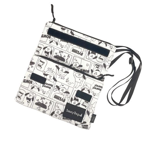 KiU×Saucy Dog 犬くん 防水サコッシュ