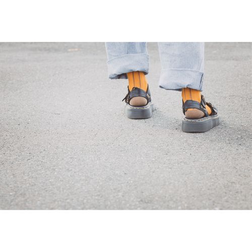 Saucy Dog オリジナルラインソックス/ゴールデンイエロー