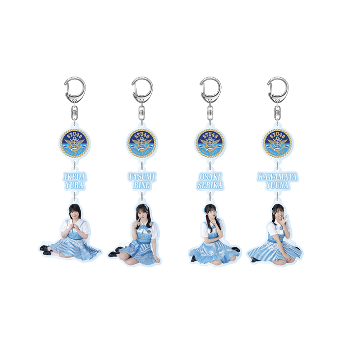 STU48 個別3連アクリルキーホルダー(新制服2026)