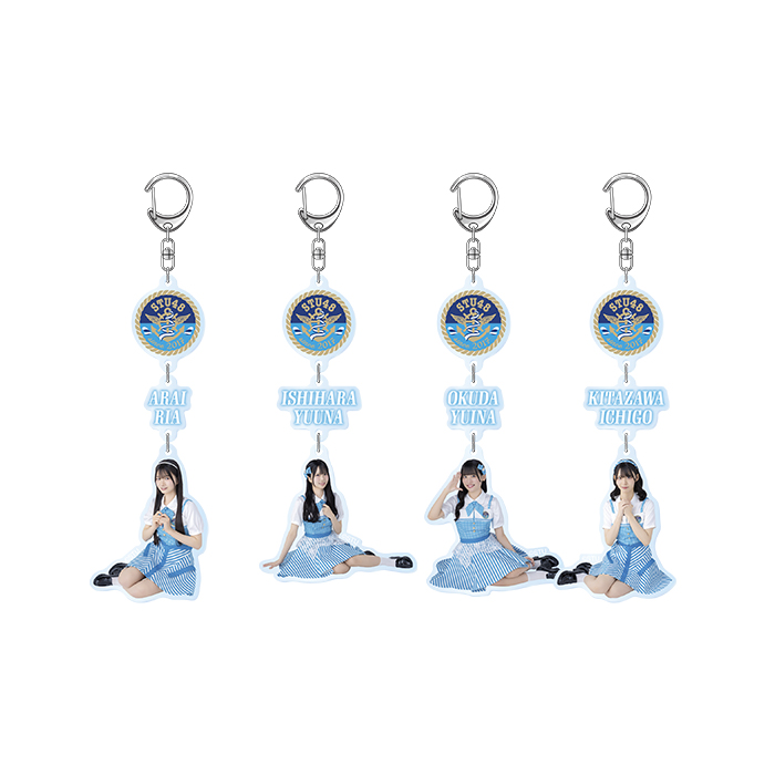 STU48 個別3連アクリルキーホルダー(新制服2026)