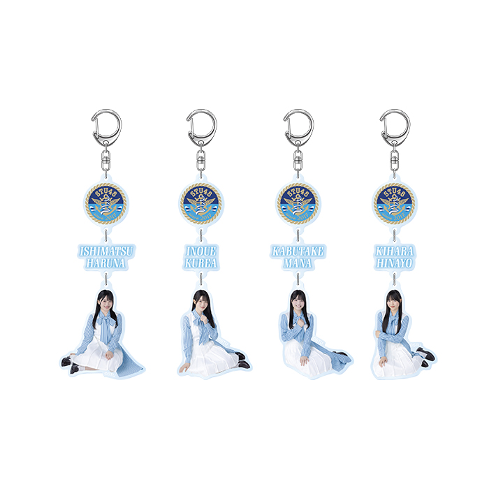 STU48 個別3連アクリルキーホルダー(新制服2026)