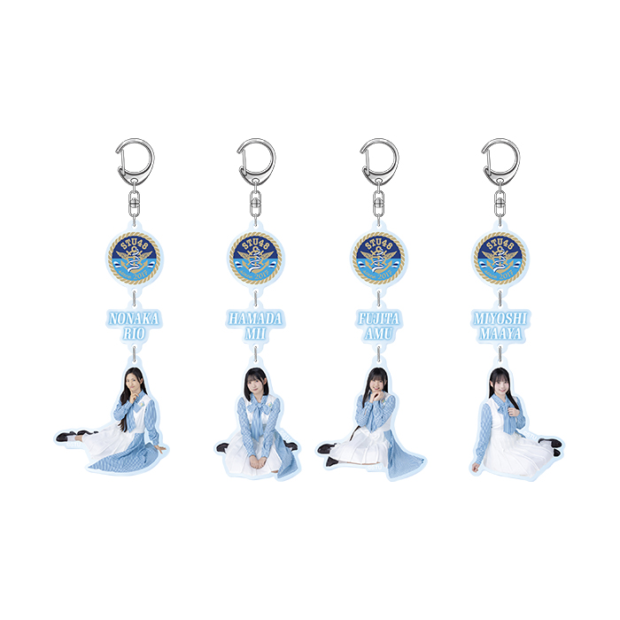 STU48 個別3連アクリルキーホルダー(新制服2026)
