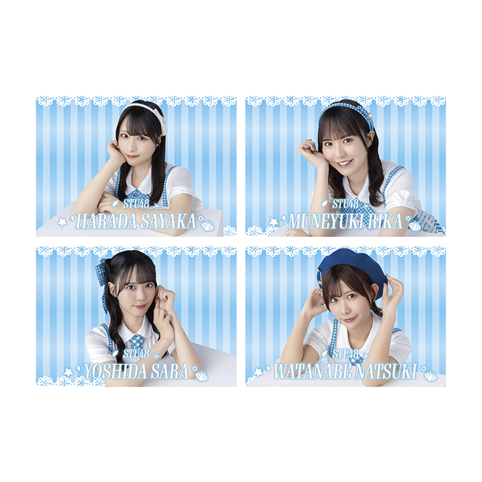 STU48 個別A4クリアポスター(新制服2026)