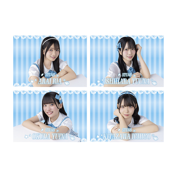 STU48 個別A4クリアポスター(新制服2026)