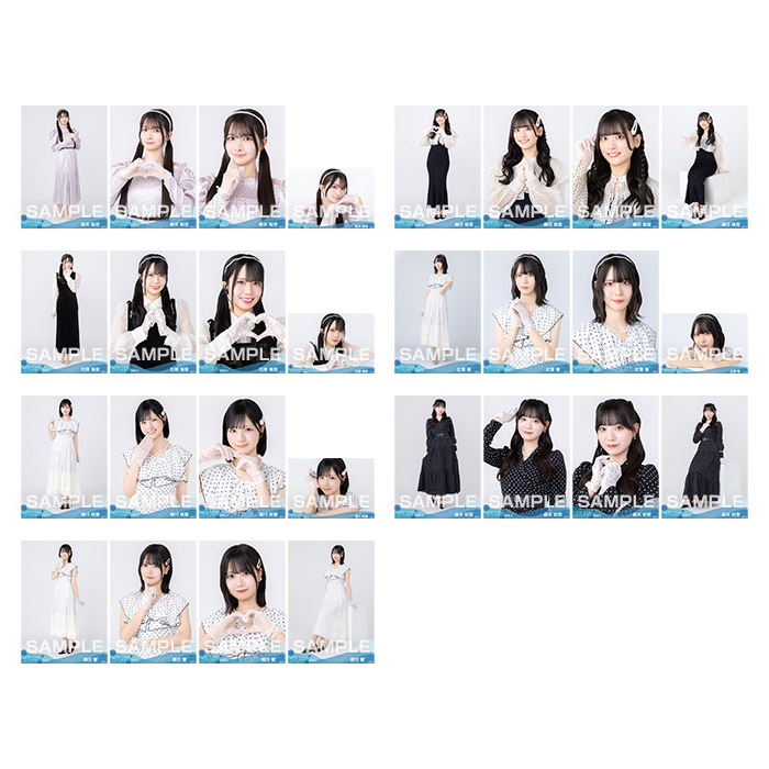 【ネコポス便】STU48 2026年4月度ランダム生写真5枚セット