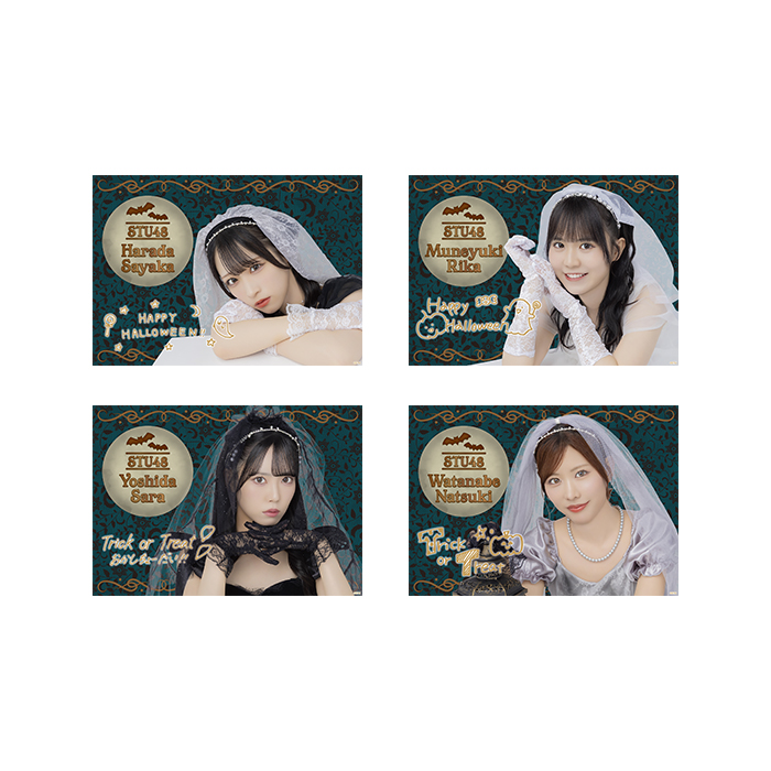 STU48 Halloween2026 個別A4紙ポスター