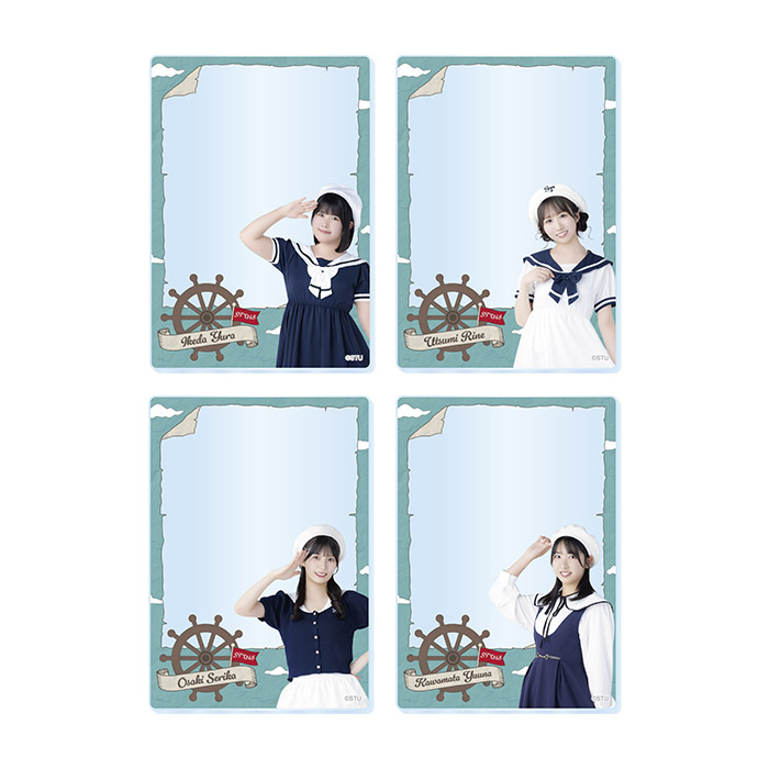 STU48 ランダムアクリルカード(マリン衣装)