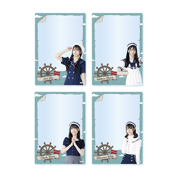 STU48 ランダムアクリルカード(マリン衣装)