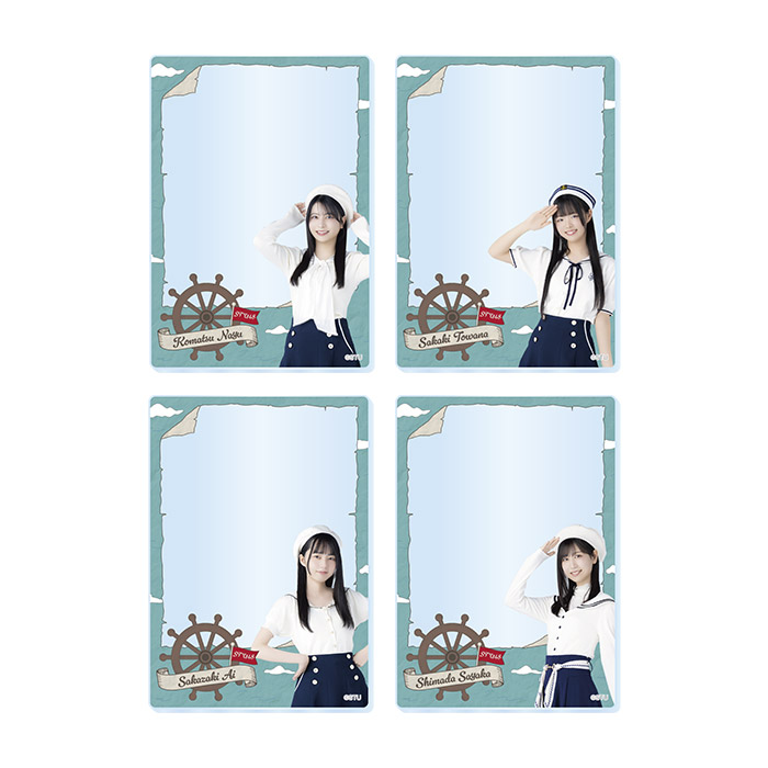 STU48 ランダムアクリルカード(マリン衣装)