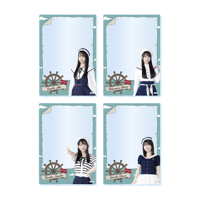 STU48 ランダムアクリルカード(マリン衣装)