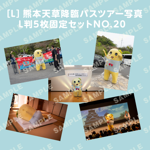 「イルカに乗ったふなっしーと行く！熊本天草降臨バスツアー！」L判5枚セットNO.20