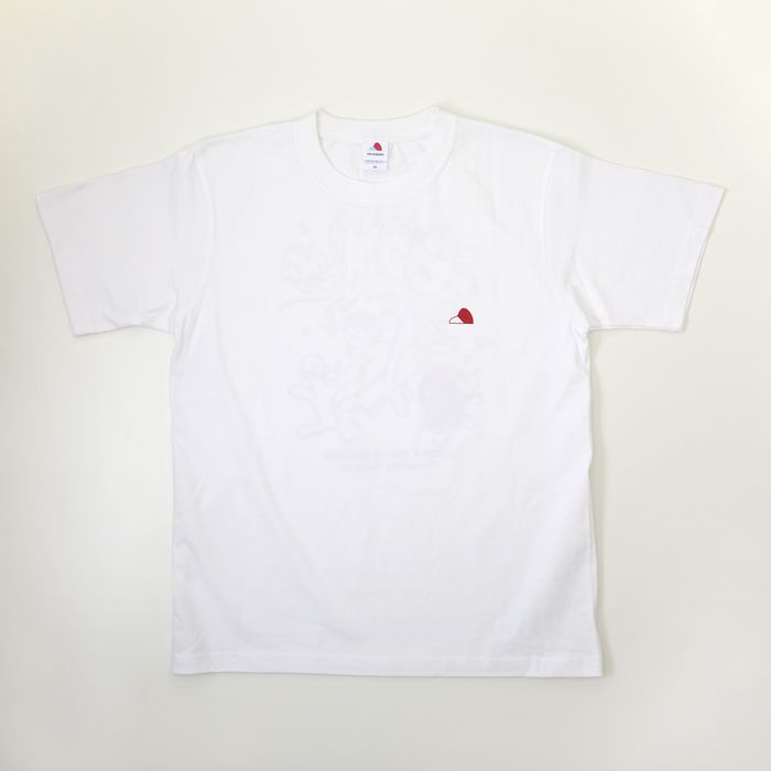 【Lucky Kilimanjaro】Kimochyよく踊ろうぜT -コマツタスクコラボ-/ホワイト