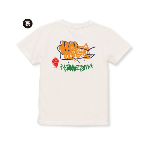 【ポップしなないで】落書きかみさまKids Tシャツ