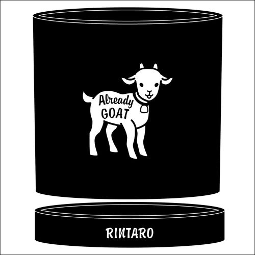 《entrance会員限定》【りんたろー。BIRTHDAY記念グッズ2023】りんたろー。プロデュース  プラスチックポット