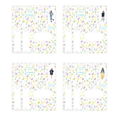 STU48 SUMMER2021 個別アクリルステージボックス