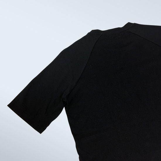 “Can you still dance?” SPLIT RAGLAN TEE  Black