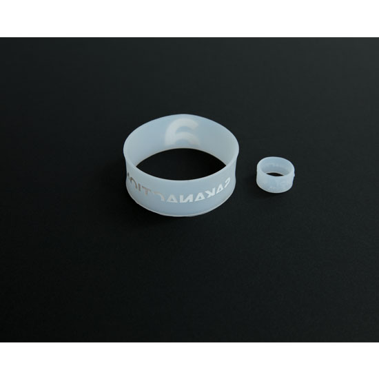 Rubber wristband & ring 6.1 SET