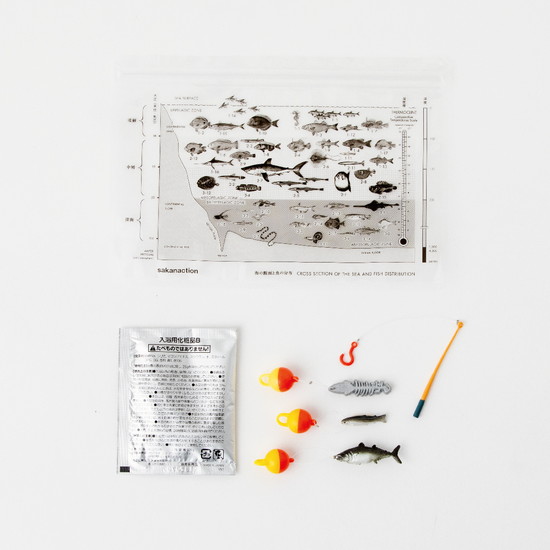 sakanaction BATH POWDER & FISHING TOYS