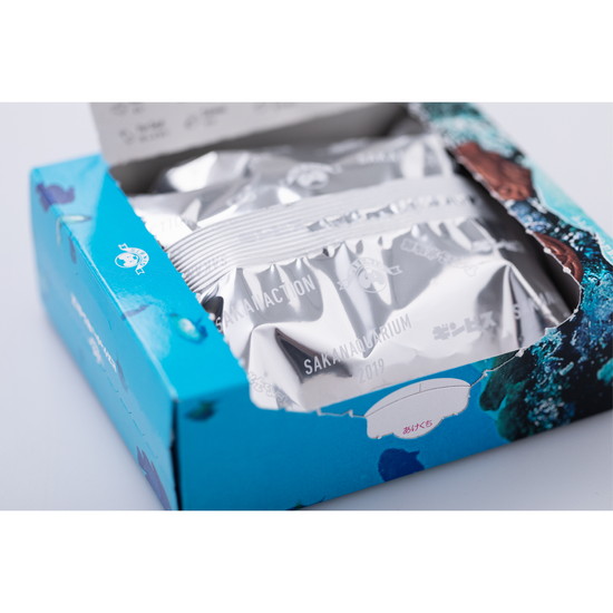 ギンビス たべっ子水族館 × sakanaction