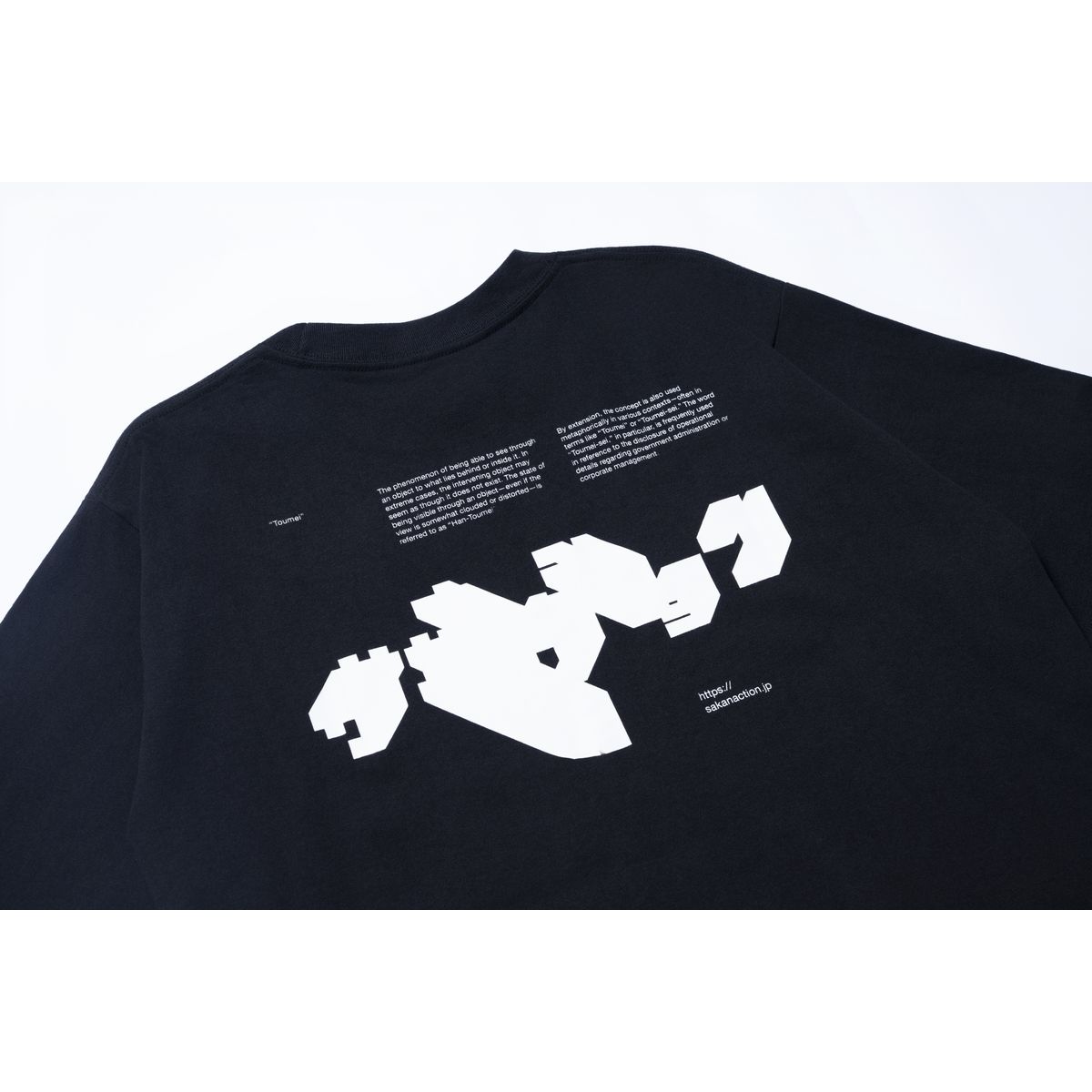 “Toumei” TEE/BLACK