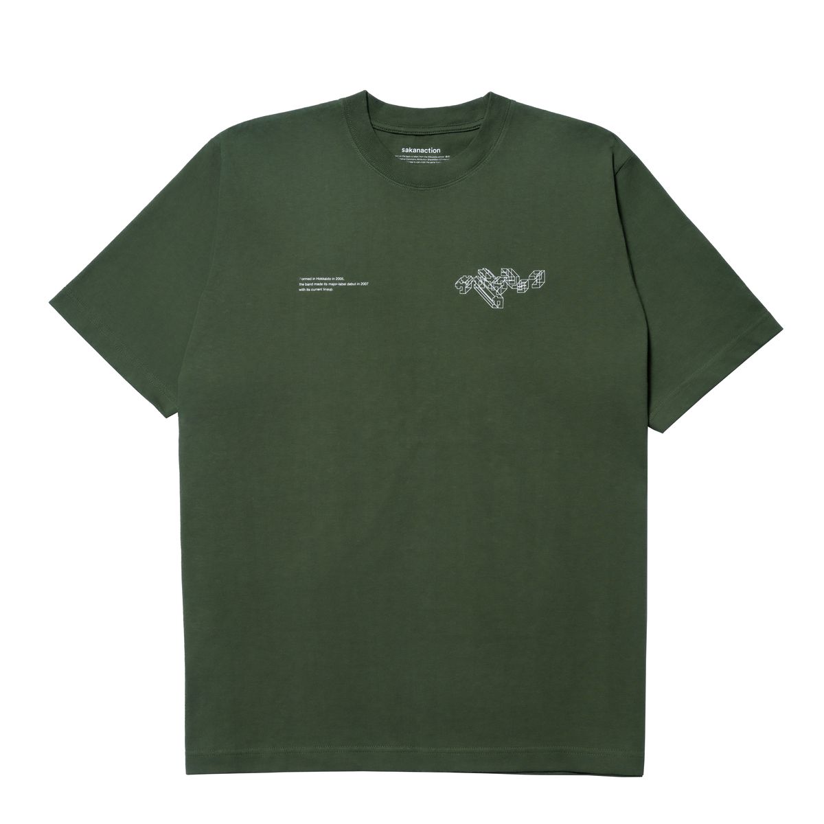 “Toumei” TEE/INDUSTRIAL GREEN