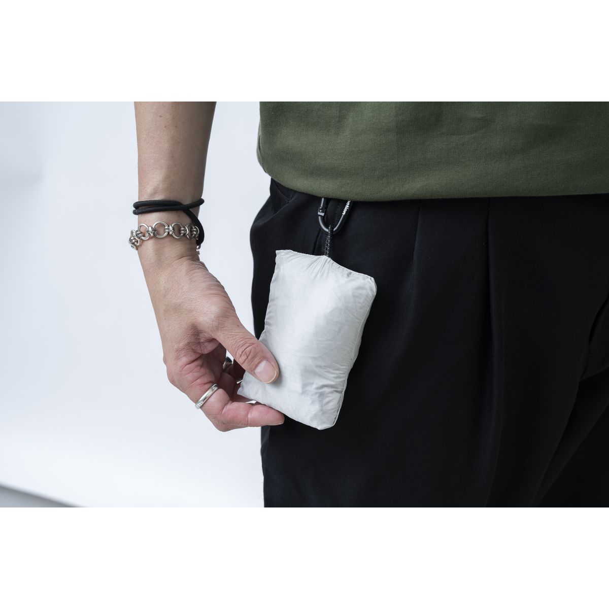 “透明” PACKABLE JACKET