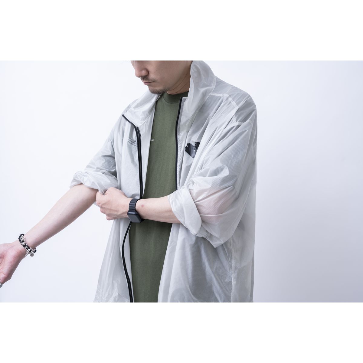 “透明” PACKABLE JACKET