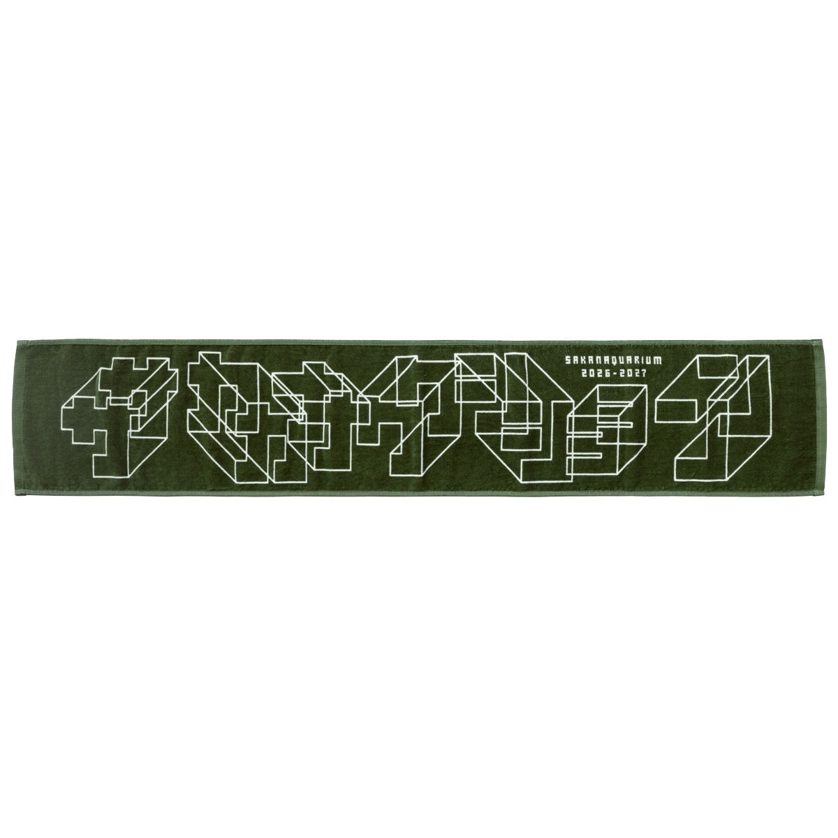 “透明”  DOUBLE SIDED MUFFLER TOWEL