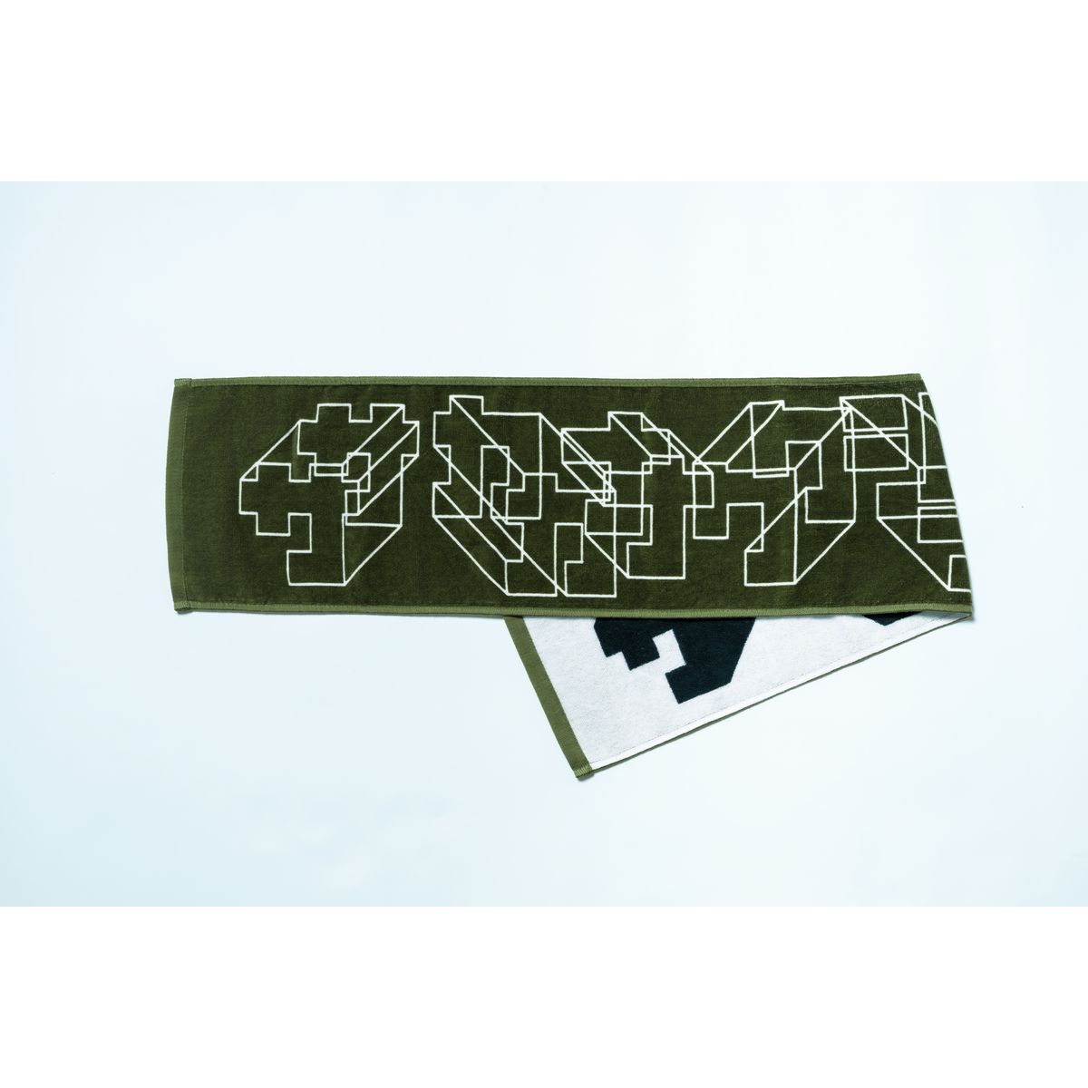 “透明”  DOUBLE SIDED MUFFLER TOWEL