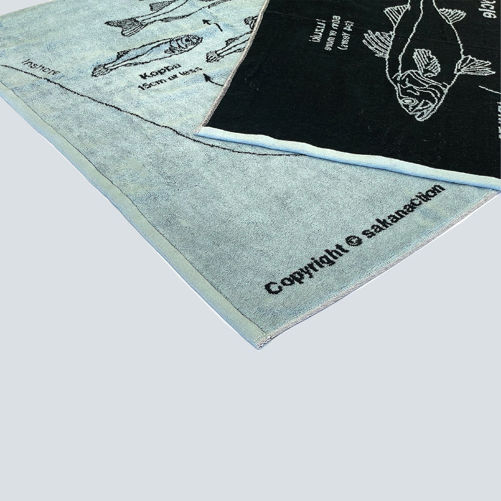Japanese sea bass Life Cycle BIG TOWEL
