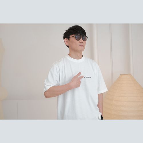 NF×LOOPWHEELER sakana collage T-Shirt