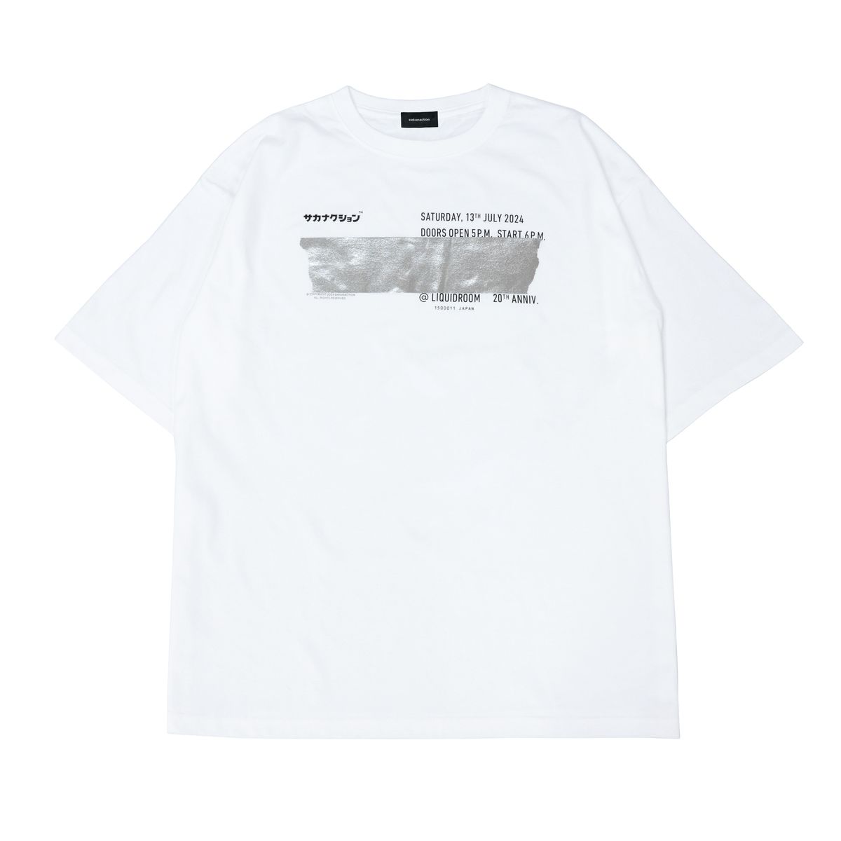 sakanaction×LIQUIDROOM 20th ANNIVERSARY TEE