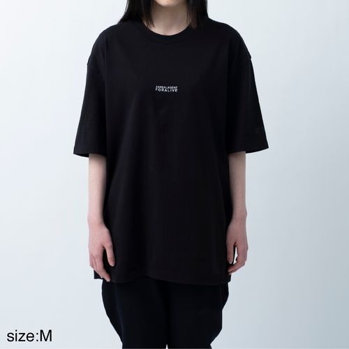 ANREALAGENF × 暗闇 FLUTECT TEE/Black