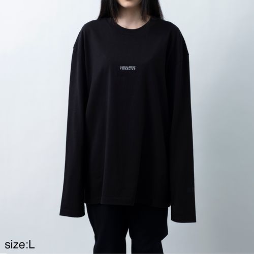 ANREALAGENF × 暗闇 FLUTECT LONG SLEEVE TEE/Black