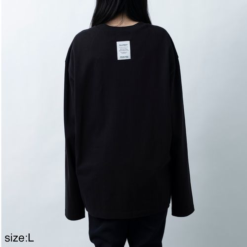 ANREALAGENF × 暗闇 FLUTECT LONG SLEEVE TEE/Black