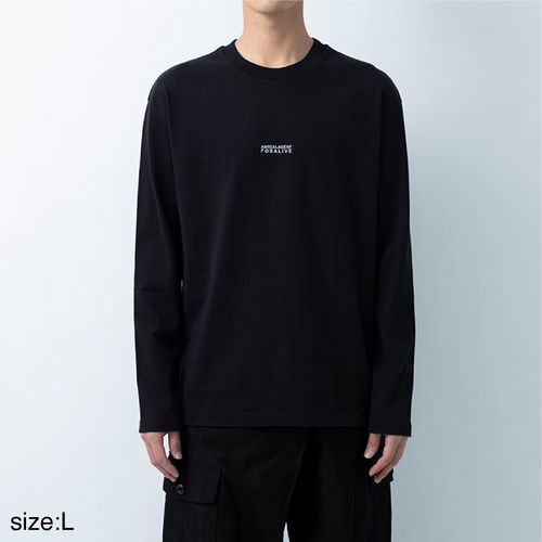 ANREALAGENF × 暗闇 FLUTECT LONG SLEEVE TEE/Black