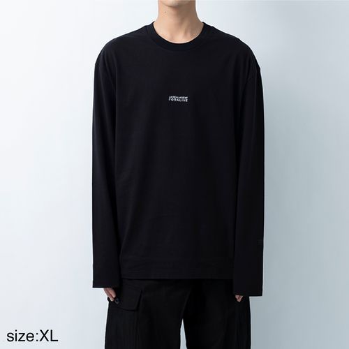 ANREALAGENF × 暗闇 FLUTECT LONG SLEEVE TEE/Black