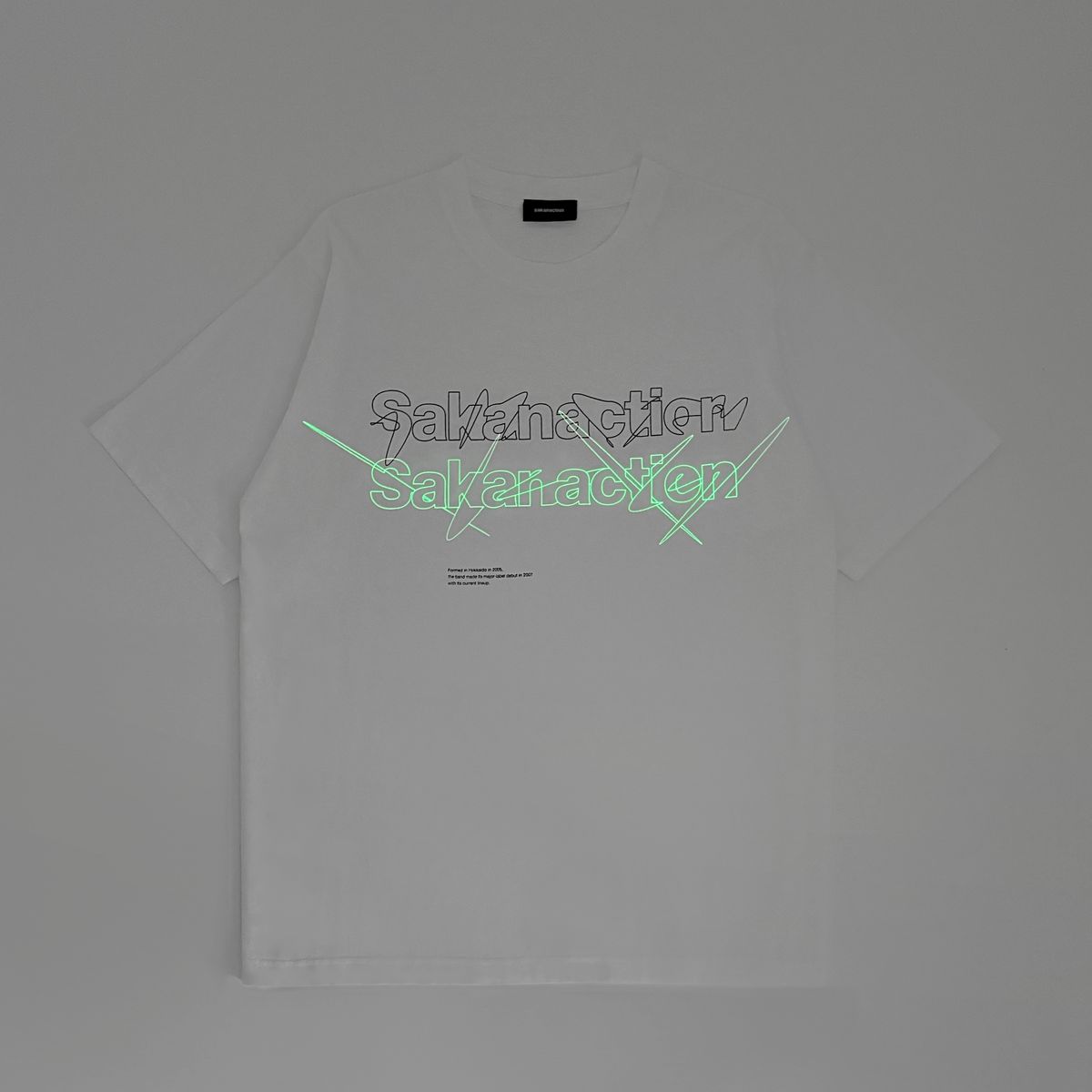 sakanaction GLOW LOGO TEE