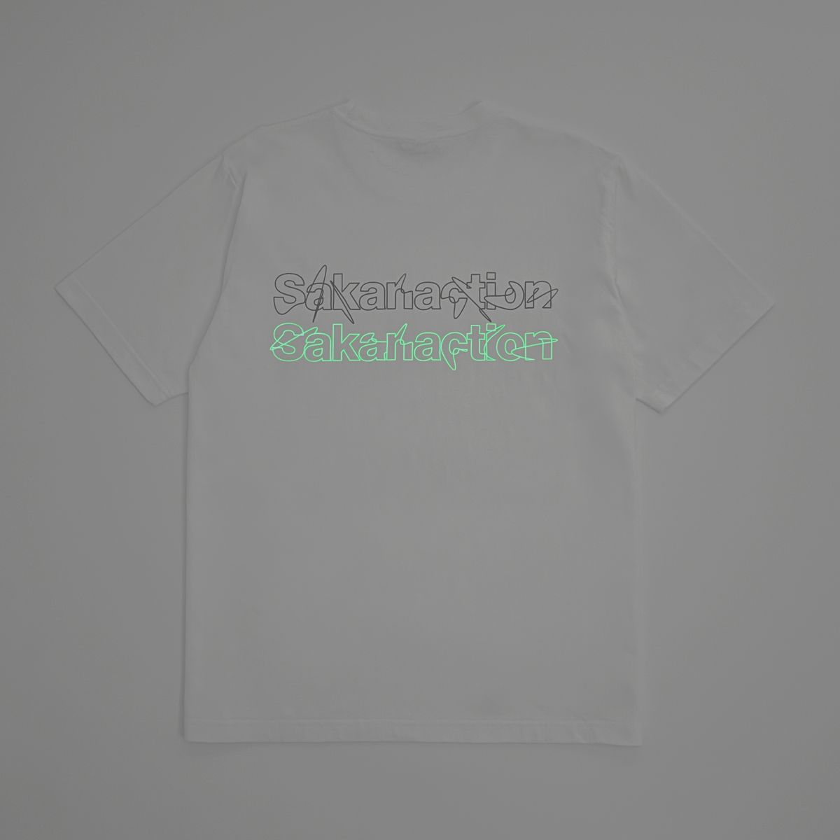 sakanaction GLOW LOGO TEE