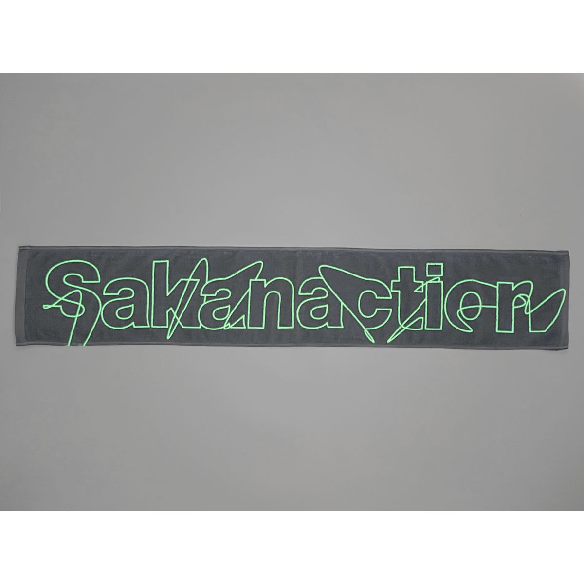 sakanaction GLOW LOGO MUFFLER TOWEL