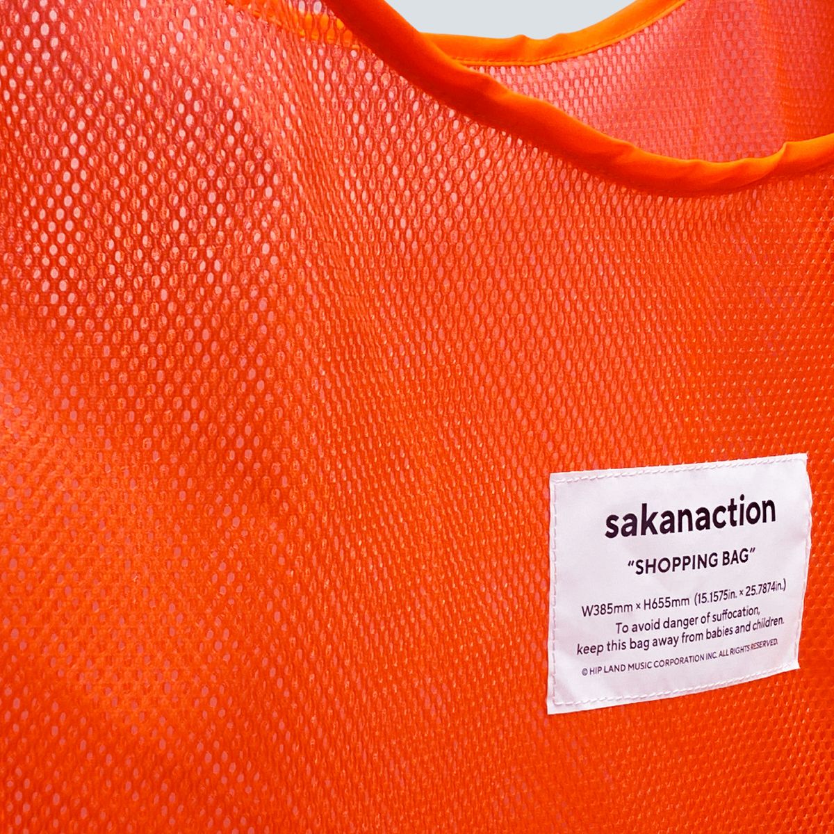 商品詳細ページ | sakanaction ONLINE STORE | MESH BAG
