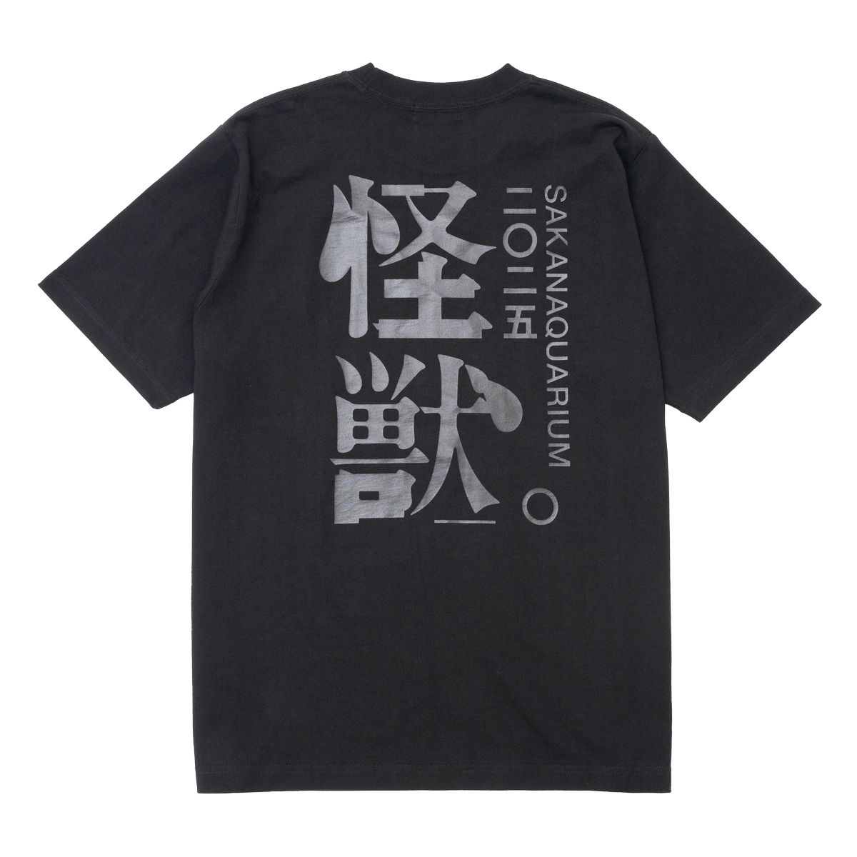 “怪獣” FOAM TEE / BLACK