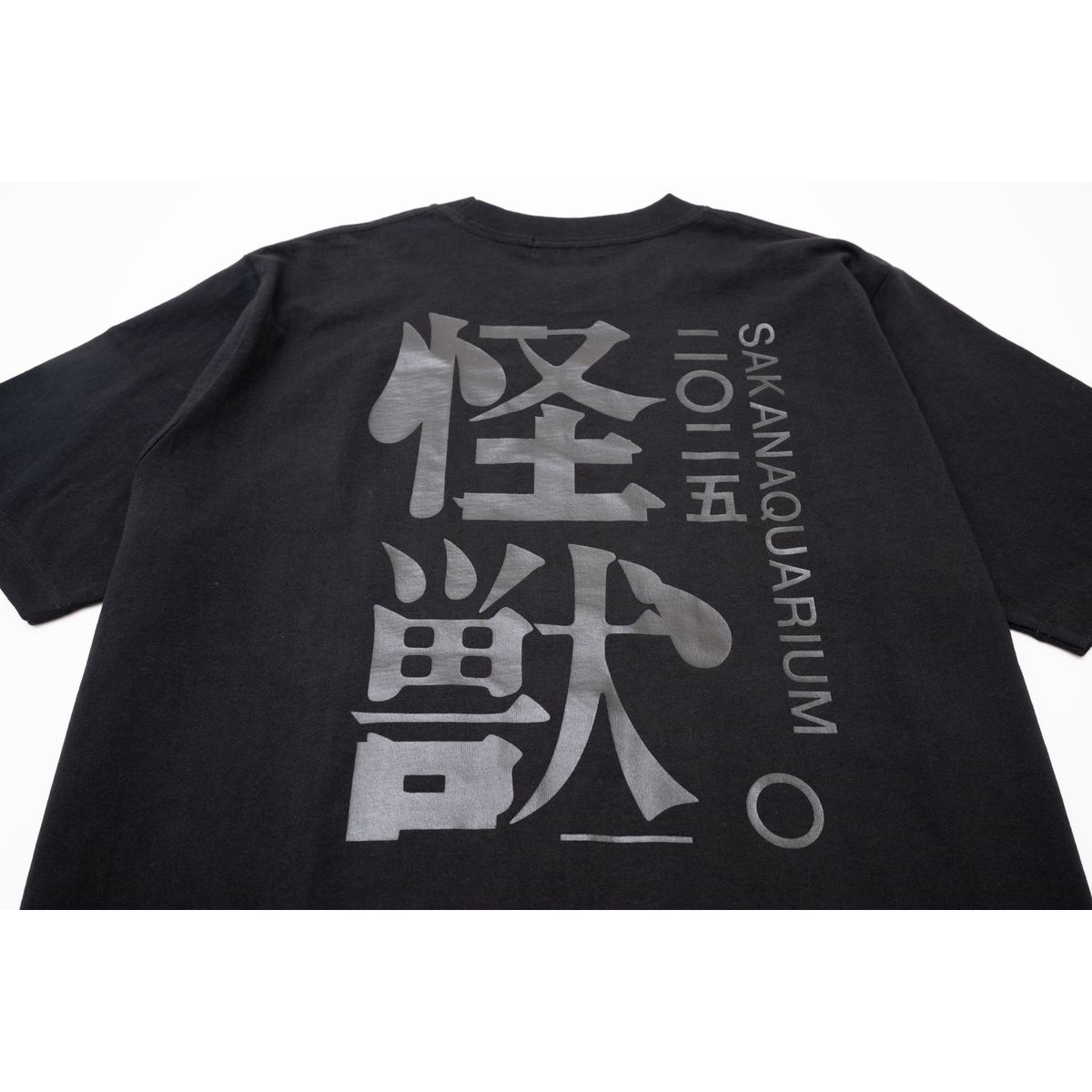 “怪獣” FOAM TEE / BLACK