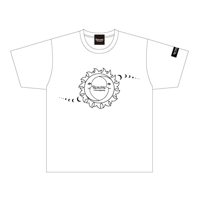Resume ～レジューム 新たな始まり ツアーTシャツ【ホワイト】